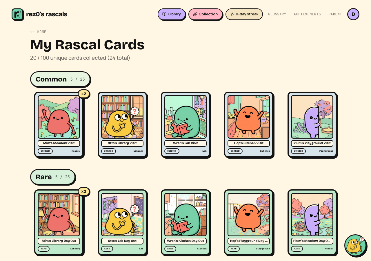 Card collection