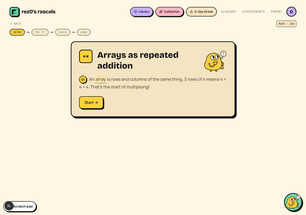 Lesson intro