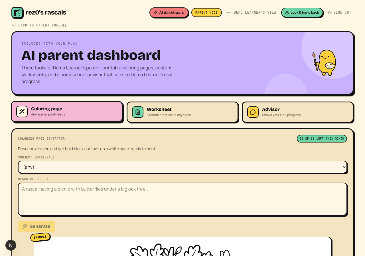 Coloring tool